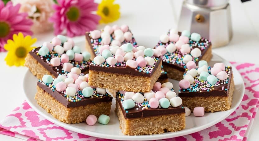 Kärleksmums med marshmallows