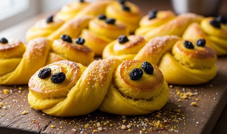 Lussebullar