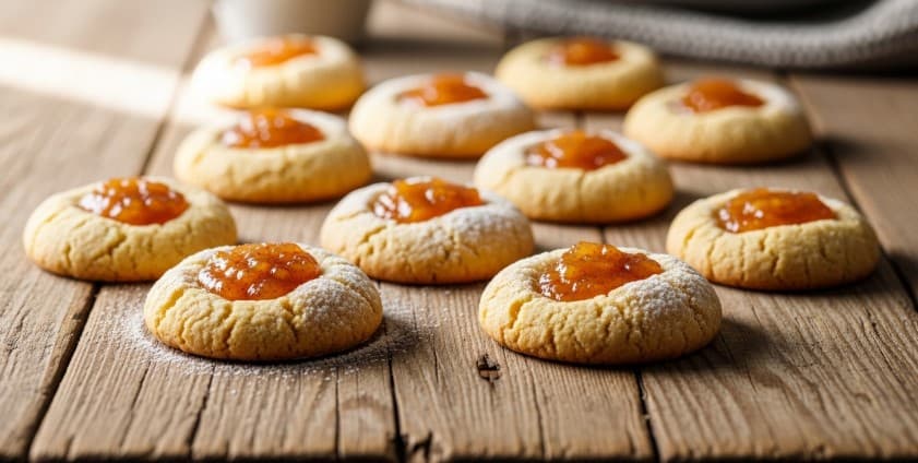 småkakor med äppelmos