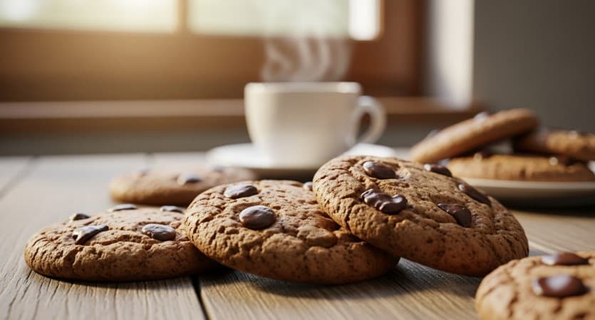 Småkakor med Chokladbitar Recept