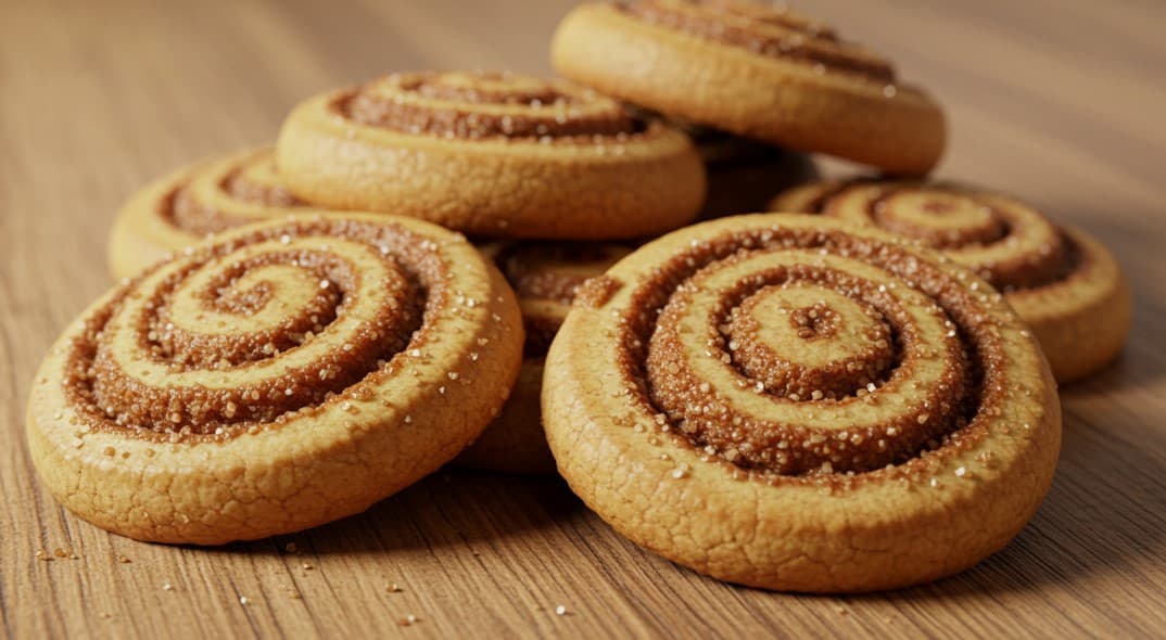 Kanelbulle Småkaka