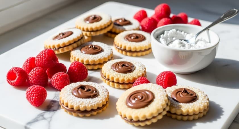 Småkakor med Nutella