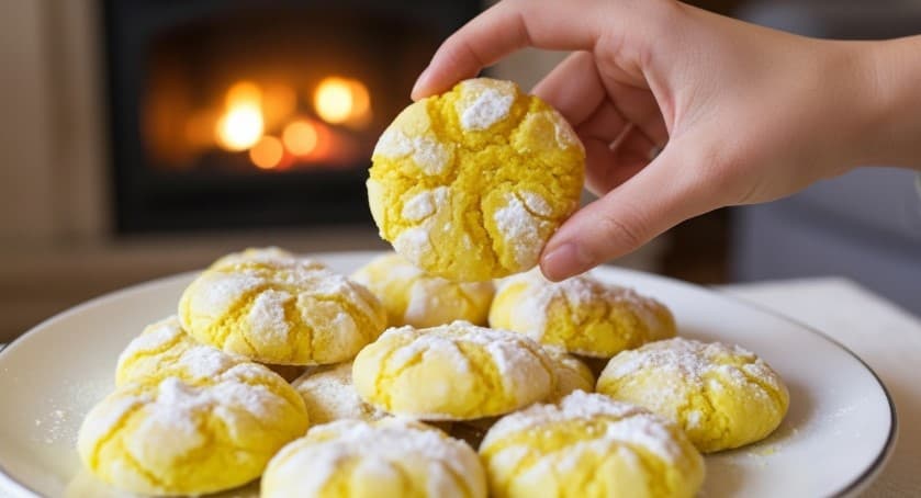 Citron Småkaka