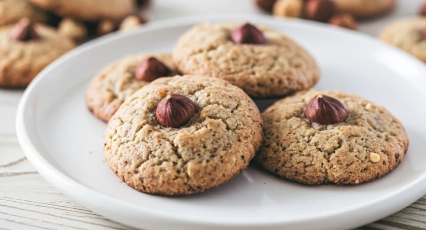 Recept Småkakor Hasselnötter