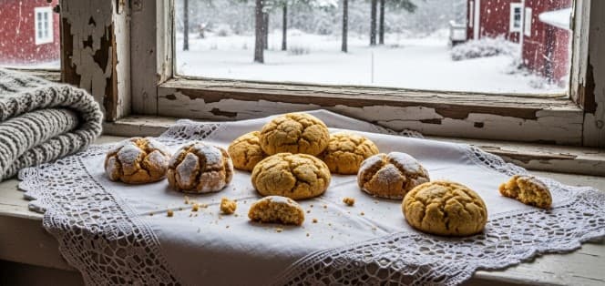 Småkakor med Dinkelmjöl