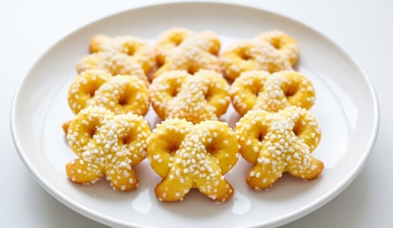 Småkakor med Gräddfil