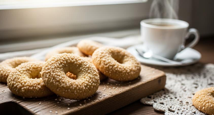 Småkakor med Pärlsocker