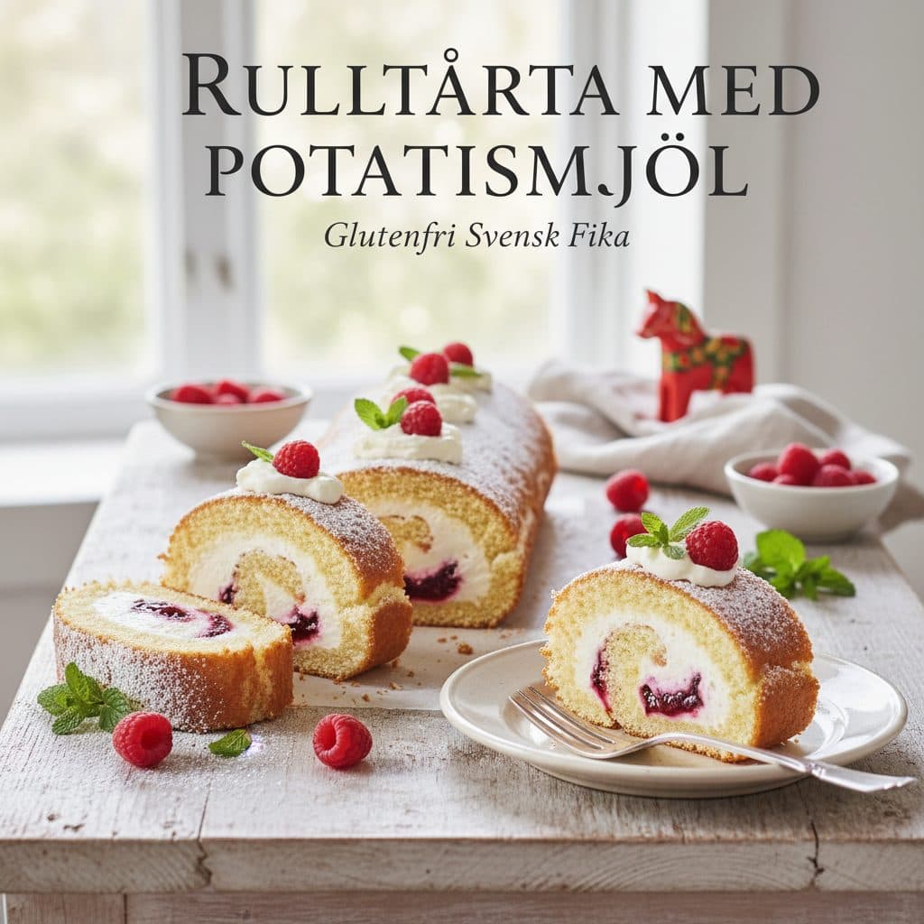 Rulltårta med potatismjöl