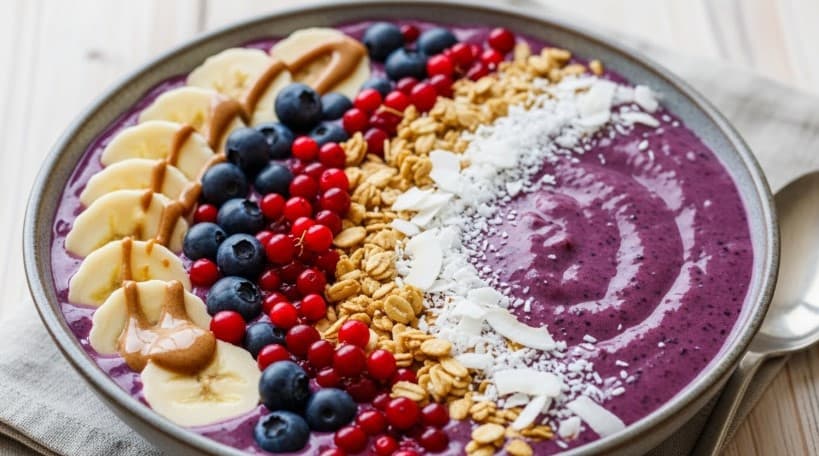 Nordisk smoothie bowl