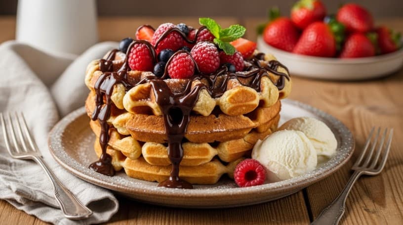 Belgiska Våfflor Recept