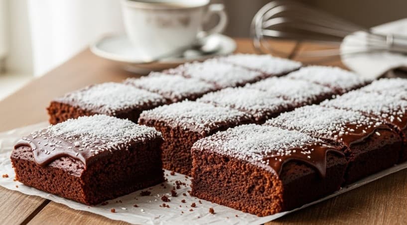 Chokladkaka i långpanna