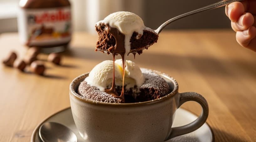 3 Ingredienser Nutellakladdkaka