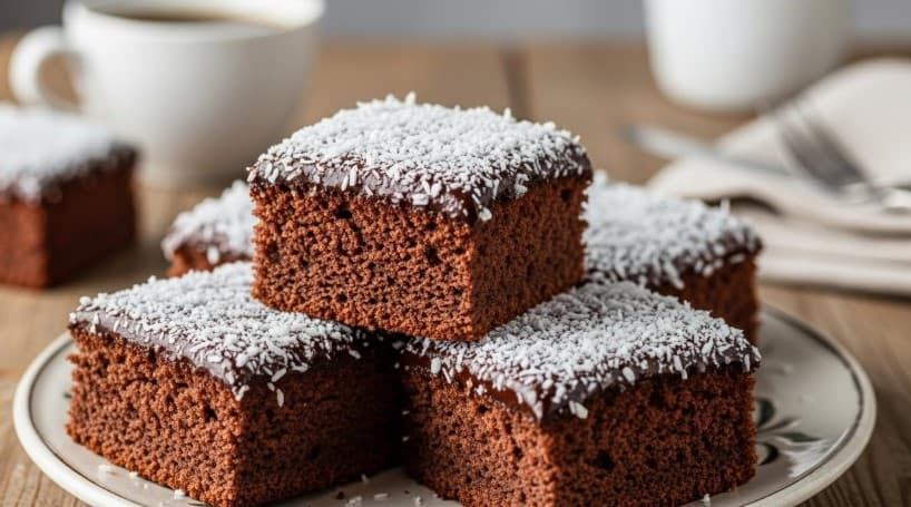 Kärleksmums recept – Klassiska mjuka mockarutor