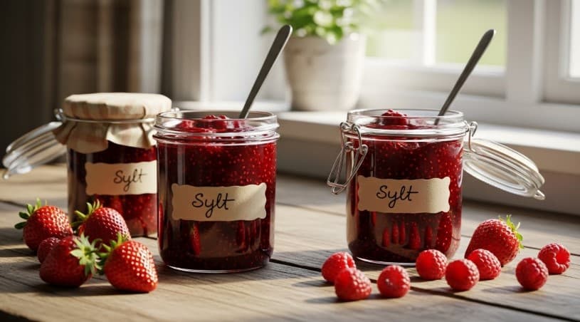 Klassisk Hemgjord Sylt – Grundrecept för Bär och Frukt