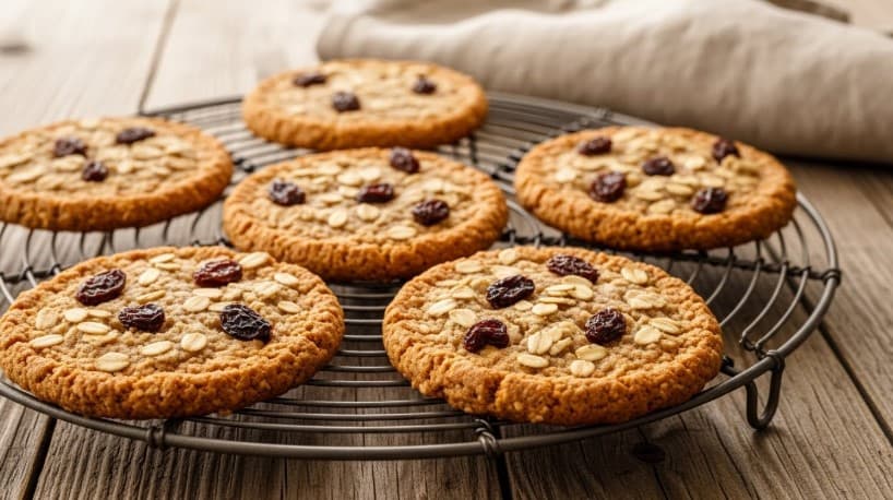 Mina Bästa Småkakor Recept: Frasiga Havrekakor med Russin