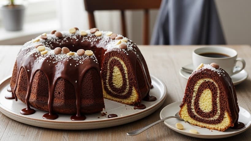 Tigerkaka med Kärleksmumsglasyr