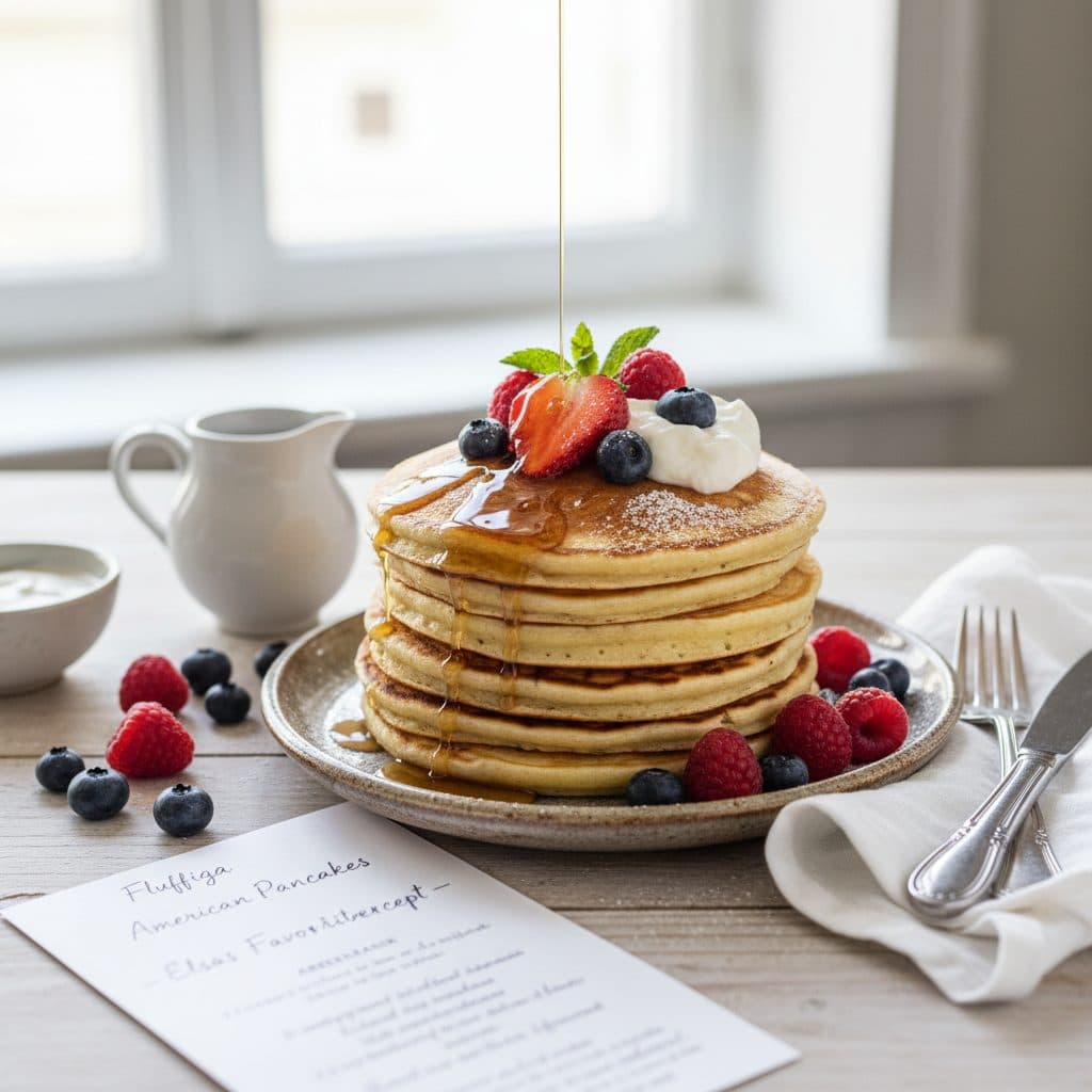 Fluffiga American Pancakes – Elsas Favoritrecept
