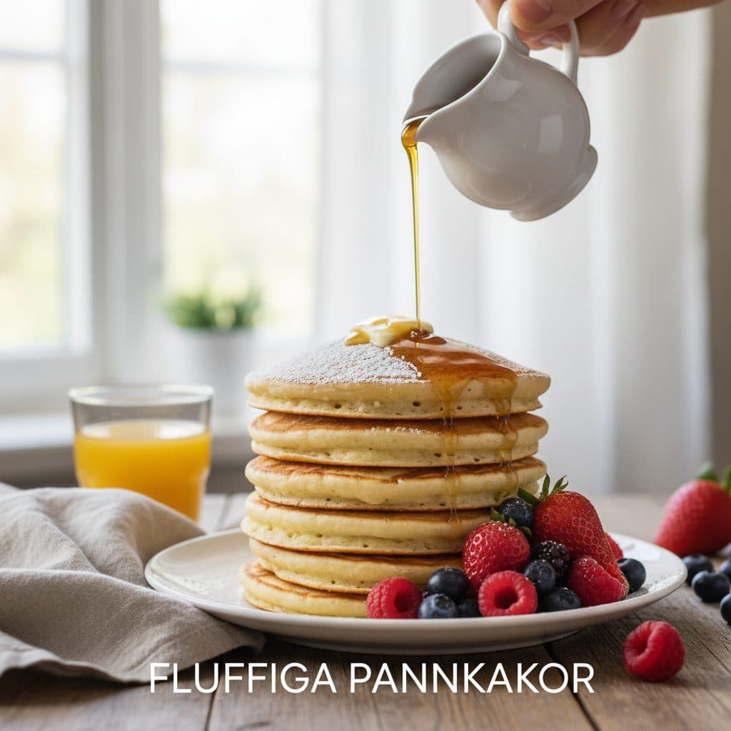 Fluffiga Pannkakor