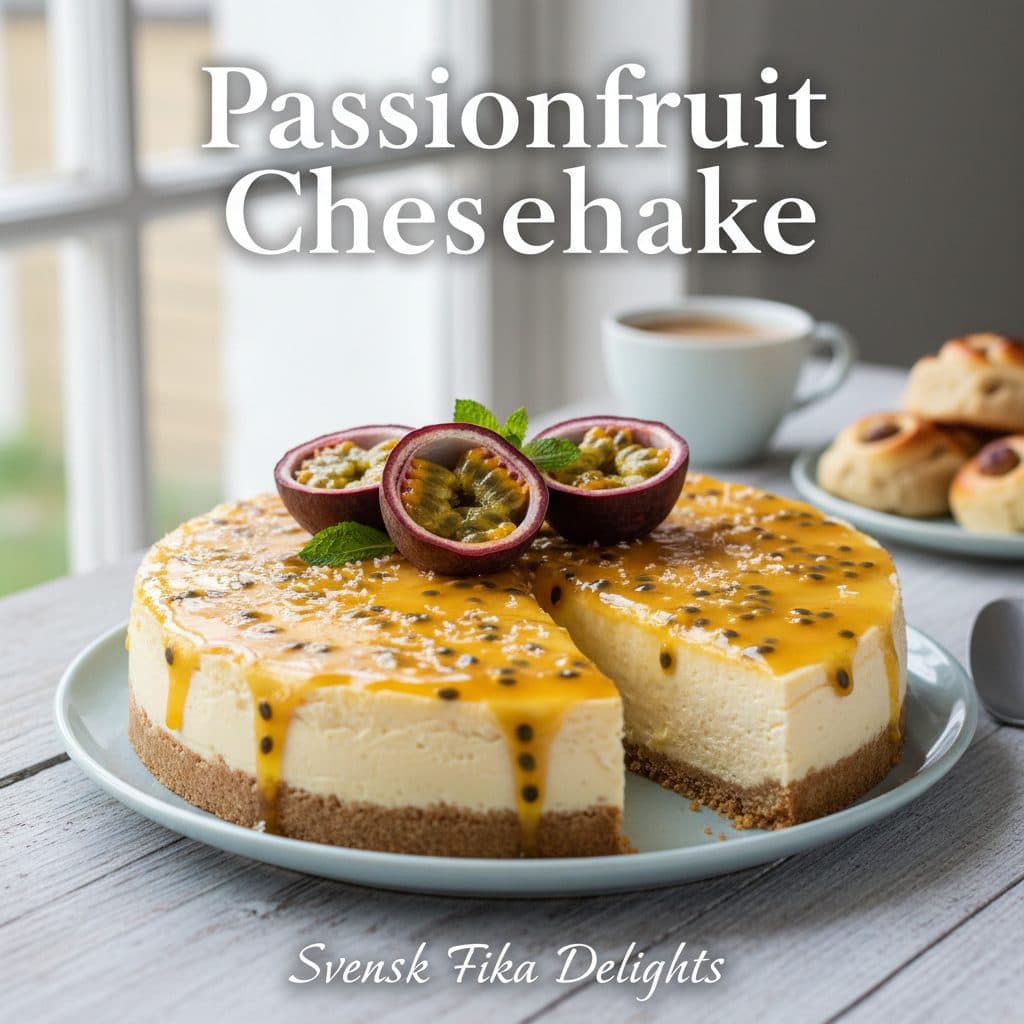 Passionsfrukt Cheesecake