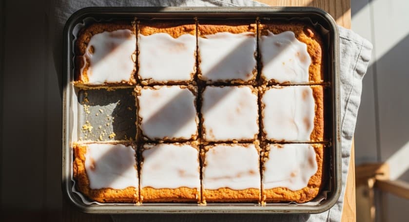 Mazarinkaka i långpanna