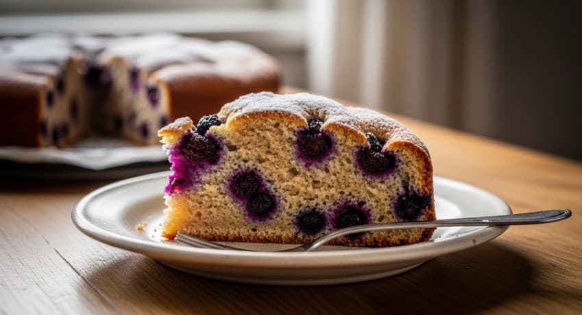 Blåbärskaka - Enkel & Saftig Svensk Klassiker