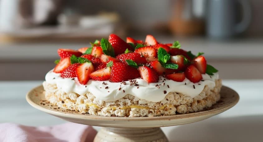 Rice Krispies-tårta