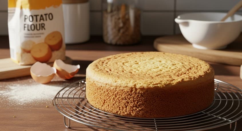 Glutenfri tårtbotten