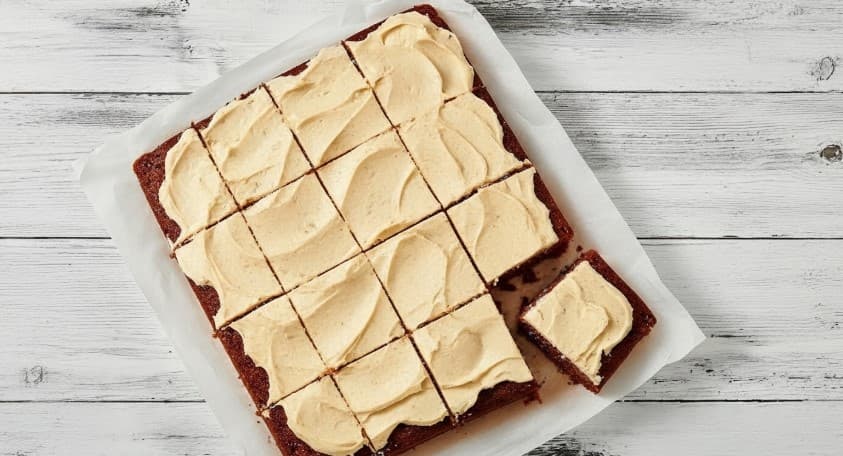 Mjuk pepparkaka med frosting