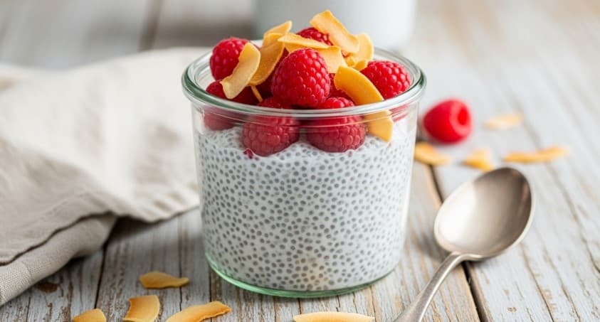 Chiapudding Kokosmjölk